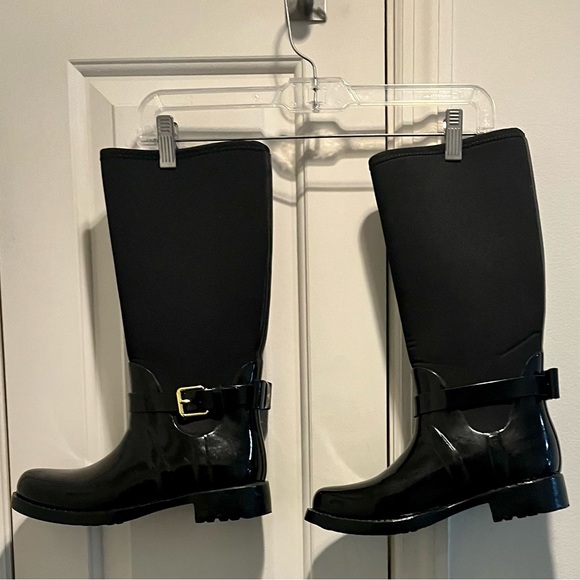 Kate Spade ♠️ tall rain boots - Picture 1 of 16